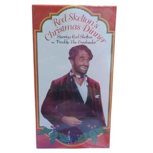Red Skelton's Christmas Dinner VHS Tape Family-Friendly Holiday Special